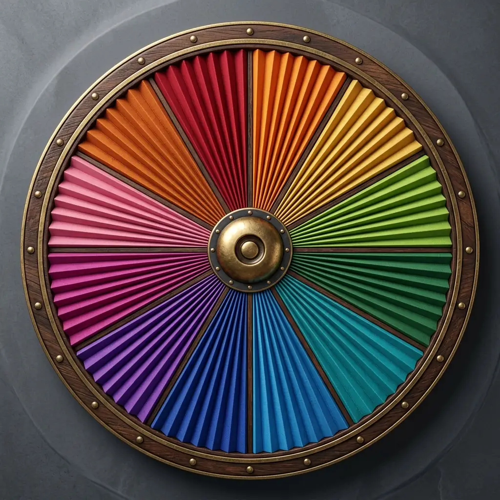Spinning Accordion Wheel